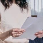 Семья планирует бюджет на развлечения за столом с документами